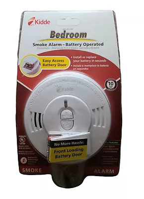 New Kidde Front Battery Door Smoke Alarm Hus Button Test Button LED Ez Install • $16.32