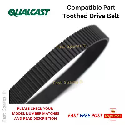 QUALCAST YT6702 Scarifier And Raker - Toothed Drive Belt FAST POST • £16.75