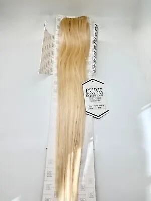 18 Inch 100% Human Hair Clip On European Remy 7piece Hair Extensions LightBlonde • $69.99