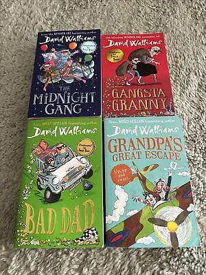 David Walliams Paperback Book Bundle X 4 • £3.99