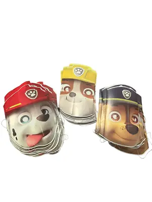 Huge Lot Of 40 Paw Patrol Cardboard Face Masks New But Not Packaged So Cute • $17.99