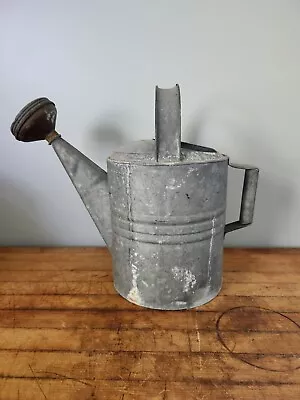 Vintage Galvanized 10 Quart Watering Can Vintage Functional Holds Water • £38.61