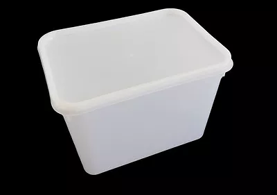 4 Litre Rectangular Ice Cream Tubs Food Containers (Northern Ireland Scotland) • £32