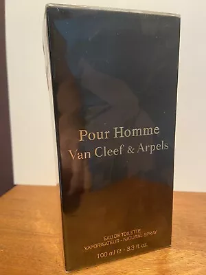 Pour Homme Van Cleef & Arpels 3.3 Oz / 100 Ml EDT Spray NEW In Sealed Box RARE • $349.95