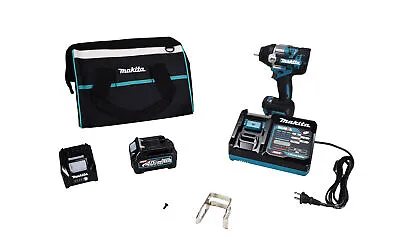 Makita GWT08D 40V 4 Speed Mid-Torque 1/2  Impact Wrench Kit W/ Detent Anvil • $498.99