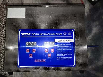 VEVOR 6L Ultrasonic Cleaner With Timer Heating Machine Digital Sonic Cleaner • $59.99