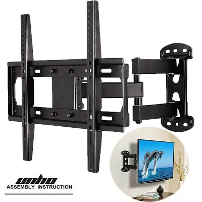 Tilt Swivel TV Wall Bracket Mount For 26 29 32 37 40 43 42 46 47 50 52 55 Bush • £21.96