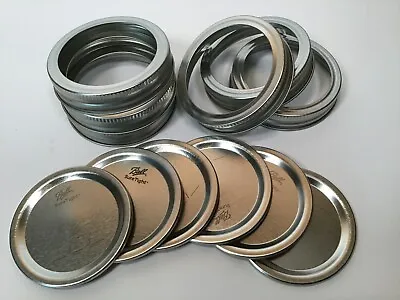 Ball Mason Jar Lids And Rings For Canning - 120 Count - Regular Mouth • $29.99