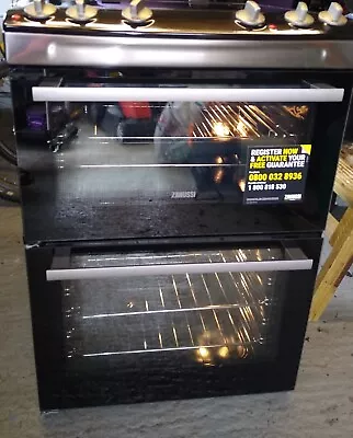 Zanussi Electric Cooker 60cm ZCV66060XE 948904186 01 • £220