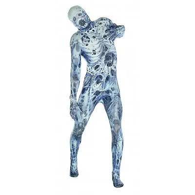 Adult Arachnomania Morphsuit Scary Halloween Costume Skeleton Spider Bodysuit • $43.95