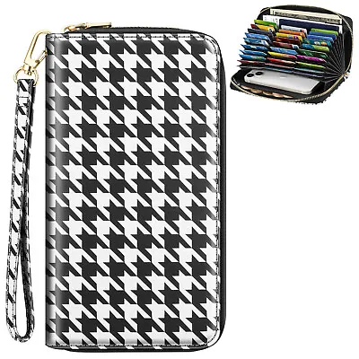 Credit Card Holder For Women 30 Slots Leather Wallet Large Capacity RFID Wallet • $5.99