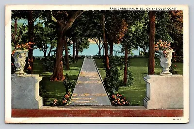 C1920 Gulf Coast Pass Christian Mississippi P562A • $3.19