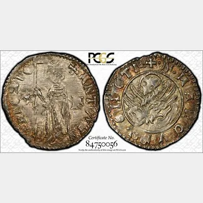 1382-1400 Italy Venice Soldino. PCGS MS 64 • $389