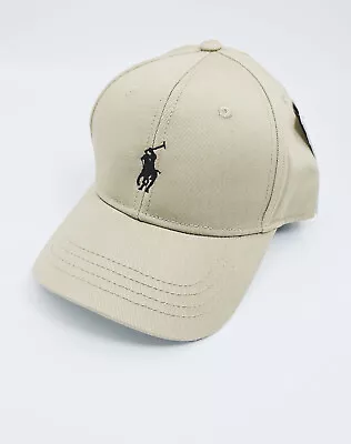 Polo Ralph Lauren Baseball Hat Genuine Beige New Inc Tags Unisex • $36.75