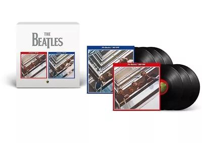 THE BEATLES 1962 1966 RED & 1967 1970 BLUE VINYL 6 LP BOX SET - INSTOCK- Preor R • $249.99