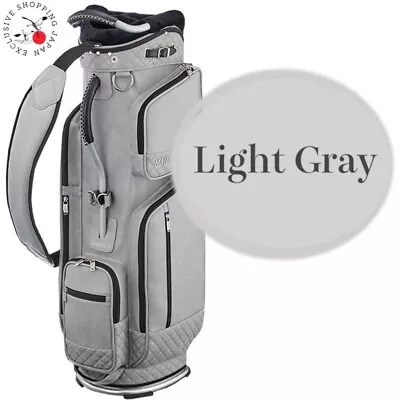 Majesty Golf Light PU Cart Club Bag Lightweight 3.3kg CB2320 Light Gray 9in New • $590