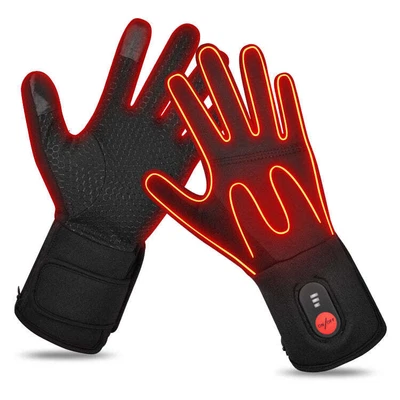 $125.73 • Buy Intelligent Electric Flexible Heated Gloves Liners W/ Rechargeable Battery ICE1