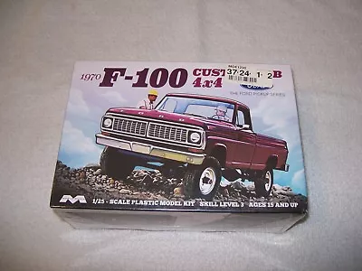 Moebius 1/25 70 Ford F100 4x4 Pickup Model Kit • $21.99