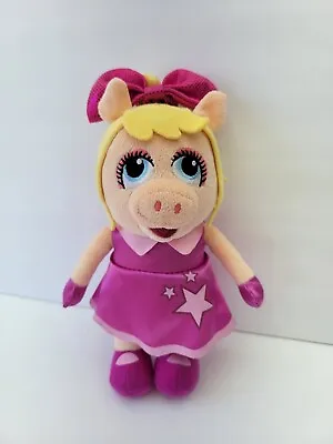 Disney Junior Muppet Babies 8” Baby Miss Piggy Plush Stuffed Animal Doll Toy • $8