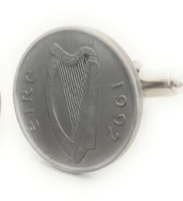 Irish Harp Coin Cufflinks Manufactures Direct Pricing • $15.99