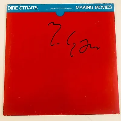 DIRE STRAITS Autograph Signed  Making Movies  Record  LP Mark Knopfler Beckett • $599.99