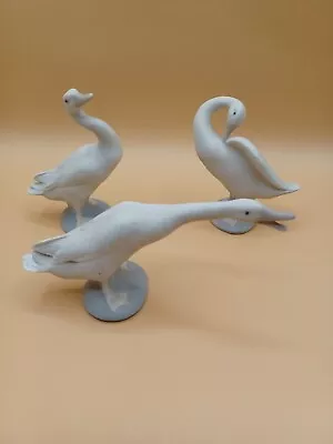 Vintage Lladro Lot Of 3 Geese • $79.99