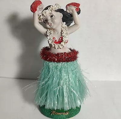 Vintage Hawaiian Hula Dancing Dashboard Girl - 6 In • $24