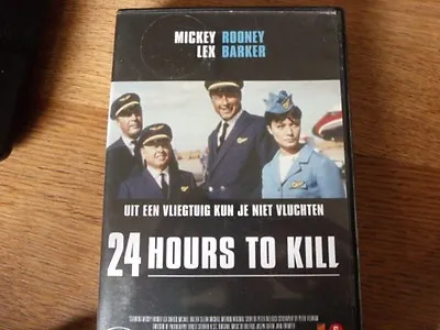 24 Hours To Kill Lex Barker Mickey Rooney -Region 2 DVD • £6.99