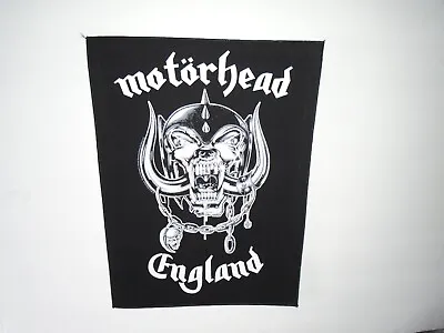 Motorhead England Printed Back Patch • $14.98