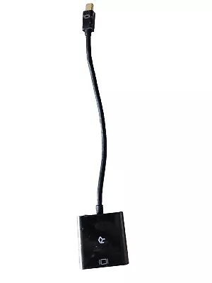 Mini DisplayPort (Mini DP) To VGA Adapter 1080P Full HD Converter Black • £4.99