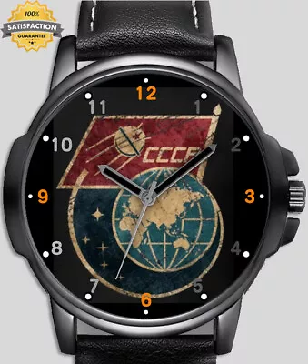 Communist Stalin CCCP Space Retro Art Unique Wrist Watch FAST UK • $98.64