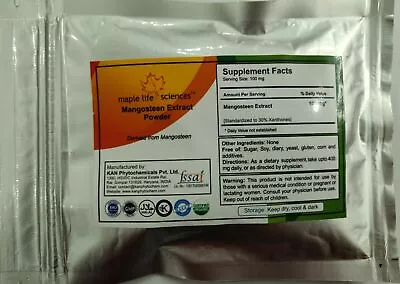 Mangosteen Extract Powder 30% Xanthones Pure & High Quality PE • $237.48