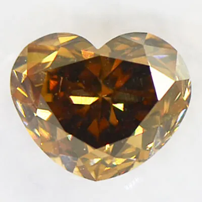 $3850 • Buy Heart Shape Diamond Natural Fancy Brown Color Loose 2.11 Carat VS2 IGI Certified