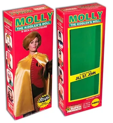 ROBIN '66 (MOLLY) BOX For 8  Mego Action Figure  (BOX ONLY!) • $13