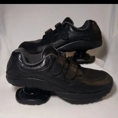 Z-Coil Men's Size 12 Legend Orthopedic Comfort Black Leather Spring Heel Shoes  • $149