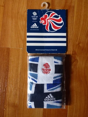 £3 • Buy Official Team GB London Olympic 2012 Adidas Sweatbands NEW