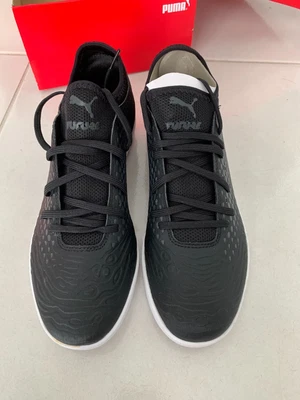 $30 • Buy Puma Future Futsal Football Shoes Size 9.5 Black - Brand New