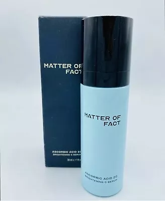 Matter Of Fact Ascorbic Acid 20 Brightening Vitamin C Serum 1 Fl Oz 30 ML NEW • $49.99