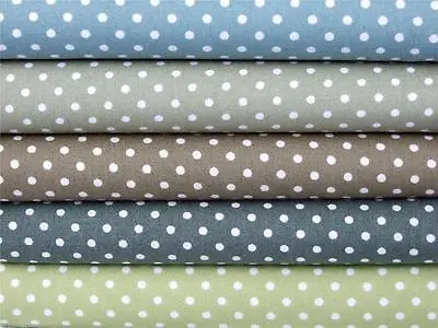 £2.50 • Buy Green Sage Duck Egg Moss Spot Spots Spotty 3mm Dotty Spotted FABRIC By The Meter