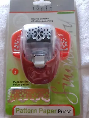 Tonic Studios Floral Lace Paper Punch. Used Once. Create A Lovely Floral Border • £4