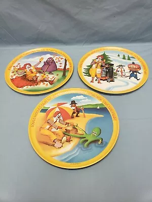 1977 McDonald's Melamine Seasons Plates • $9