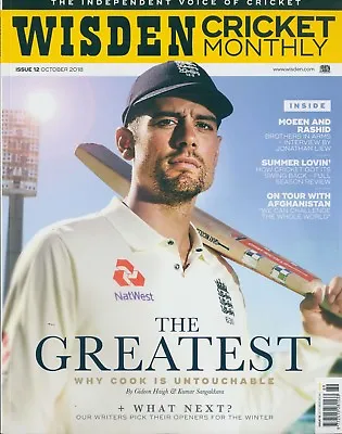 £5.50 • Buy Wisden Cricket Monthly Magazine - Issue 12 - Oct 2018  (5022)