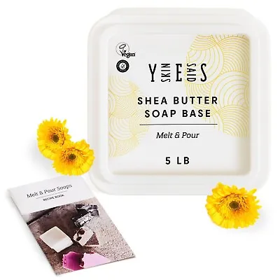 Skin Said Yes Shea Butter Soap Base - 5 Lb Melt And Pour Soap Base • $49.35