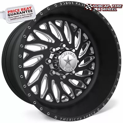 American Force F112 Rift SS Black 20 X10 Wheels Rims 8 Lug (Set Of 4) • $3701.20