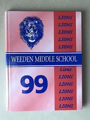 1999 Weeden Middle School Yearbook Florence Alabama AL • $14