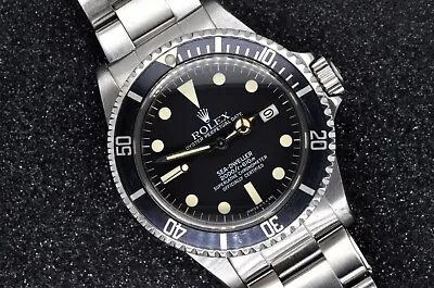 Vintage 1981 Rolex Sea-Dweller Great White Original MK4 Dial 1665 Serviced • $16399.99