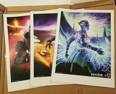 Bioware MassEffect SDCC 2012 Dark Horse Homeworlds Liara Garrus Tali Lithographs • $300