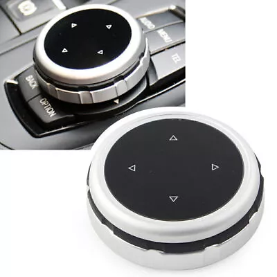 Control Knob Trim Multi-Media Fit For BMW 1 2 3 4 5 6 7 X1 X3 X4 X5 X6 IDRIVE Vi • $13.52