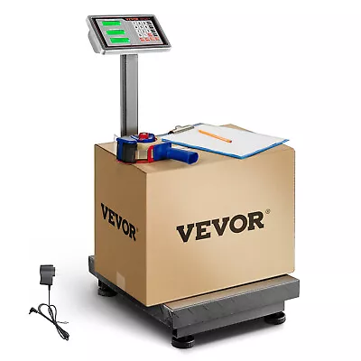 VEVOR 660 Lbs / 0.1 Computing Digital Floor Platform Scale Shipping Postal Scale • $62.99