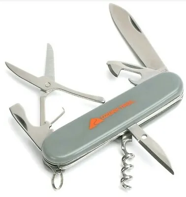 8-in-1 Multi Tool Knife Scissors Can Bottle Opener Corkscrew EDC - BOB • $2.49